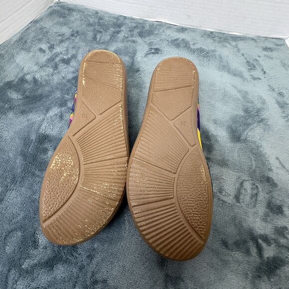 Women’s Tie Dye Colorful Flats Size 39 US 8.5-9 - Picture 8 of 8